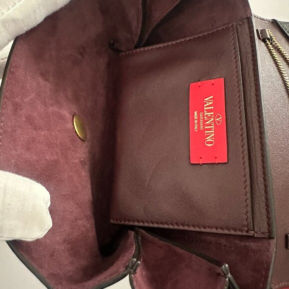 NWT RARE VALENTINO GARAVANI Maison Gryphons leather shoulder bag (Authentic) - Picture 8 of 15